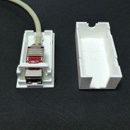 Boitier murale, autocollant, Prise RJ45, Cat 6a