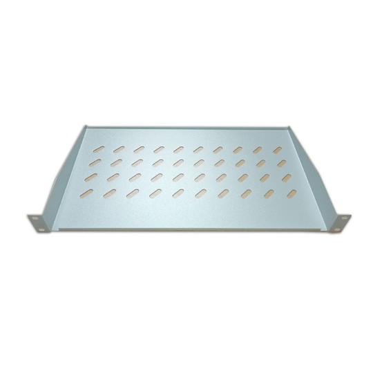 Plateau fix 19 pouces , 1U, 300mm, gris Plateau fix 19 pouces