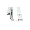 Kit de 2 équerres pour rack 19", Longueur : min. 490mm - max. 630mm