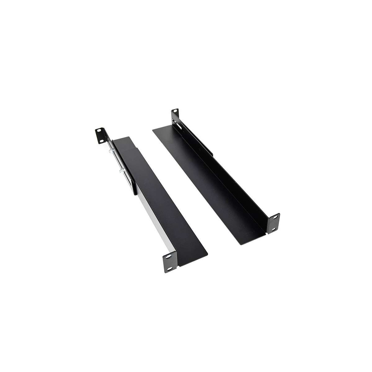 Equerres rack 19 pouces, Longueur 480mm Noir