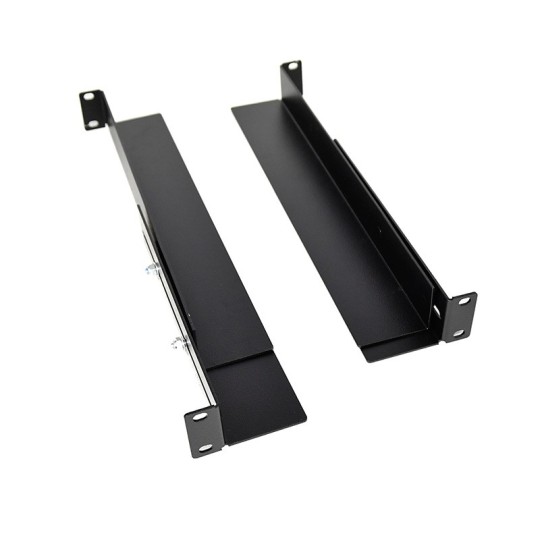 Kit de 2 équerres pour rack 19", Longueur : min. 490mm - max. 680mm