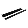 Equerres rack 19 pouces, Longueur 870mm Noir