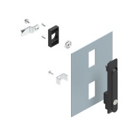 Poignée escamotable pour coffret Cobox.  Coffret Ip55 Safbox.