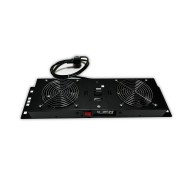 Kit de ventilation, 2 fans, On/Off, Thermostat pour coffret Elégant