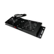 Kit de ventilation, 2 fans, On/Off, Thermostat pour coffret Elégant