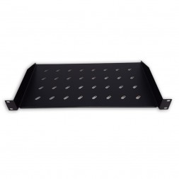 Plateau fix 19 pouces , 1U, 1000mm, Noir Plateau fix 19 pouces
