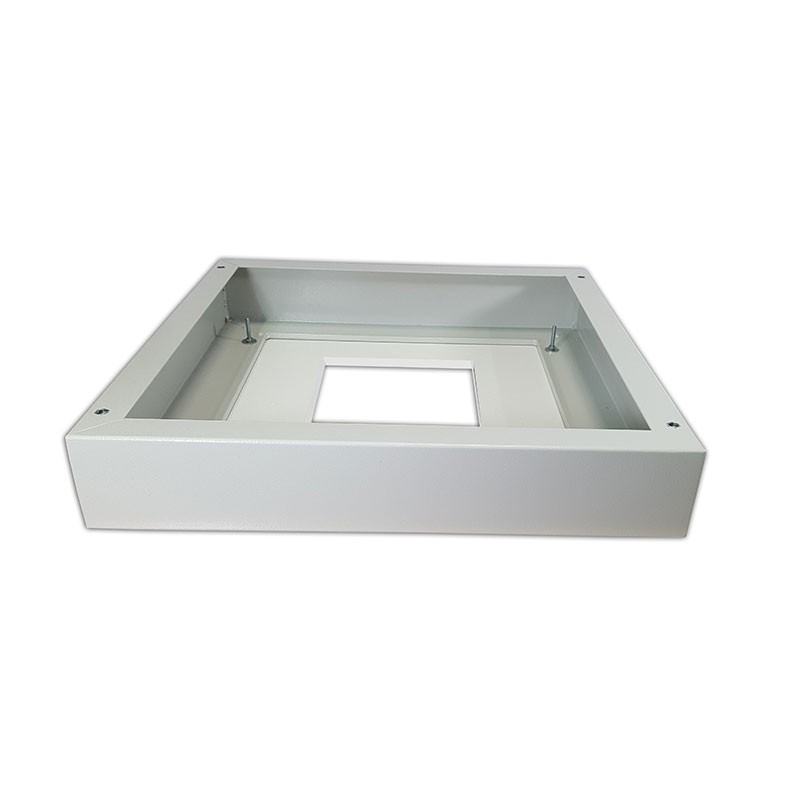 Socle pour coffret Lande Safebox IP55 600x600mm H : 100mm couleur gris