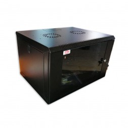 Coffret mural informatique  19 pouces 6U, 450mm de profondeur