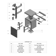 Coffret DixBox Etanche IP55 10"