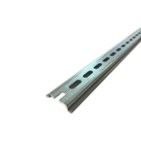 Rail DIN 1000mm x 35mm x 8mm, en acier perforé